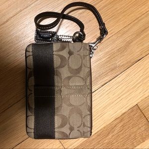 Coach wristlet